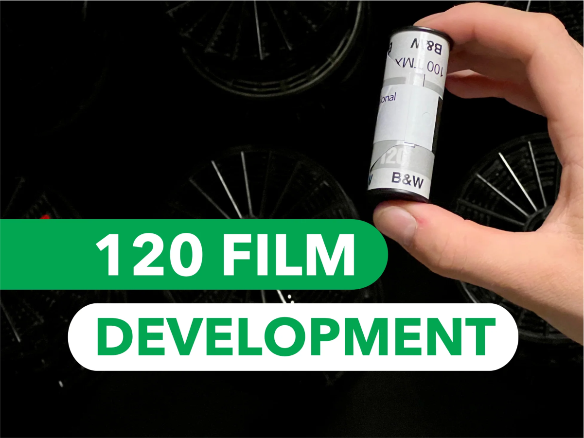 120 Film Development - with FREE tracked shipping to the lab
