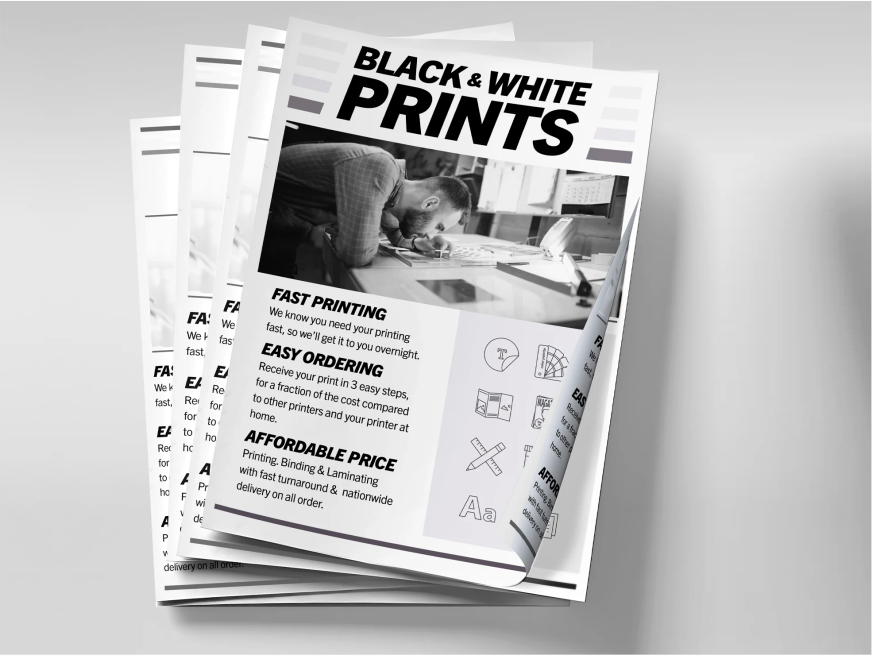 B & W and Colour Copies