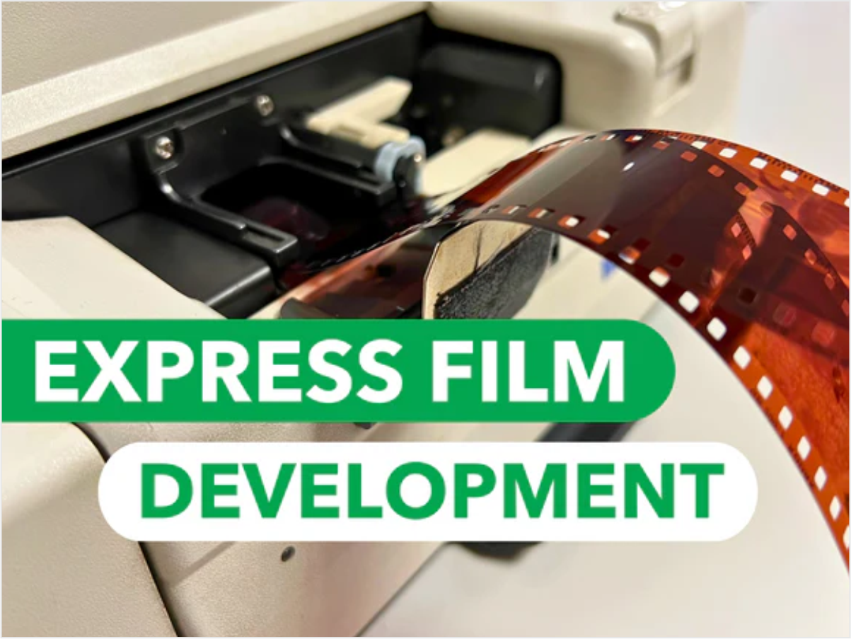 EXPRESS Colour Film Development - with FREE tracked shipping to the lab