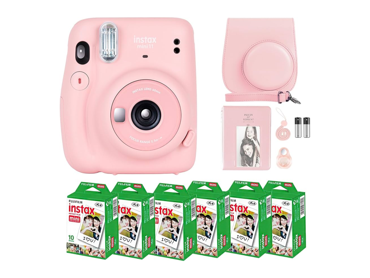 Fujifilm Instax Mini 11 Camera and 2-Pack Film Bundle
