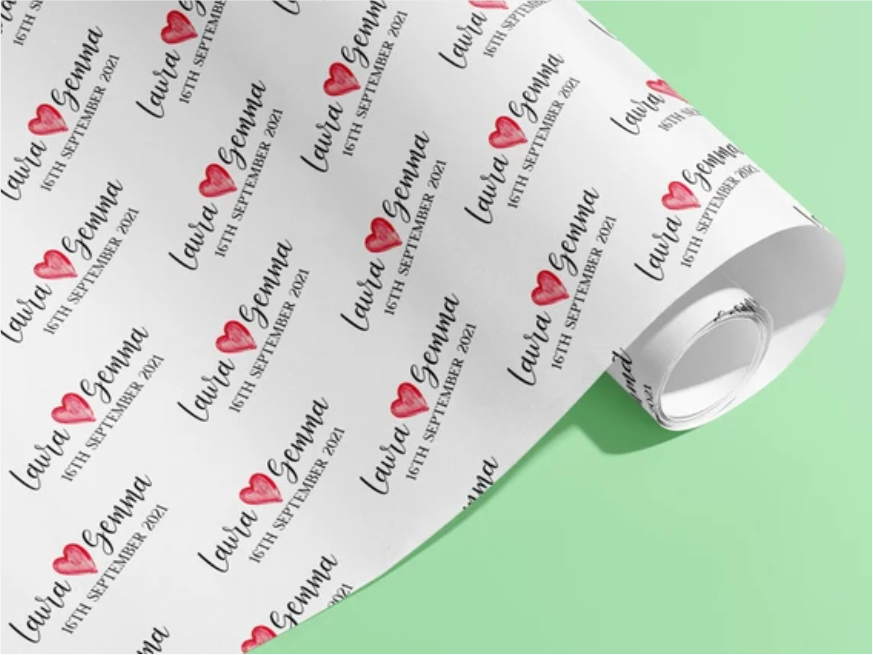 Personalised Wrapping Paper